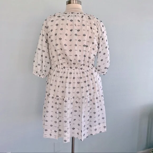 Anthropologie Marcie Textured Tunic Print Dress sz 1X NWT - Picture 3 of 15